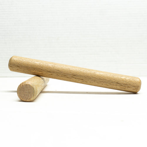 Two Red Oak Double Chamfer Pegs