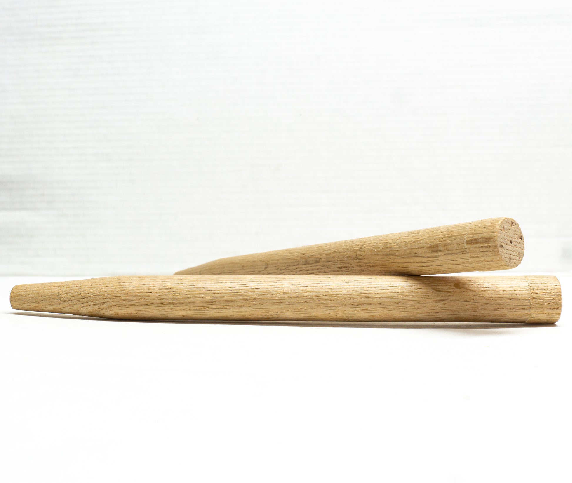 Two red oak drawbore pegs for timber frame houses