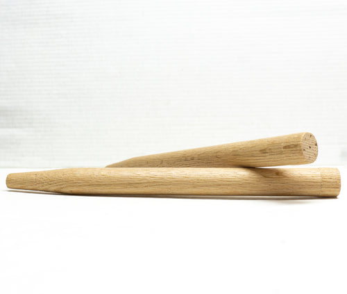 Two red oak drawbore pegs for timber frame houses